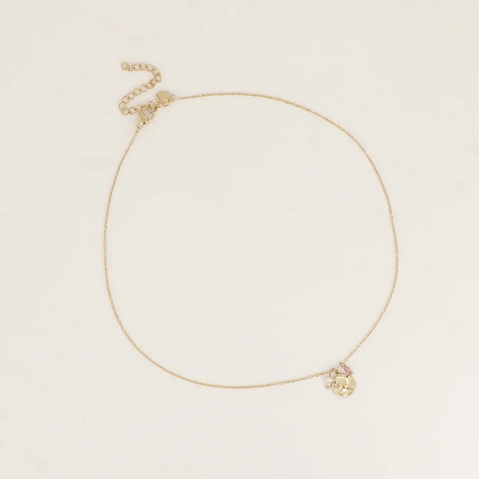Pink Rosalie Necklace