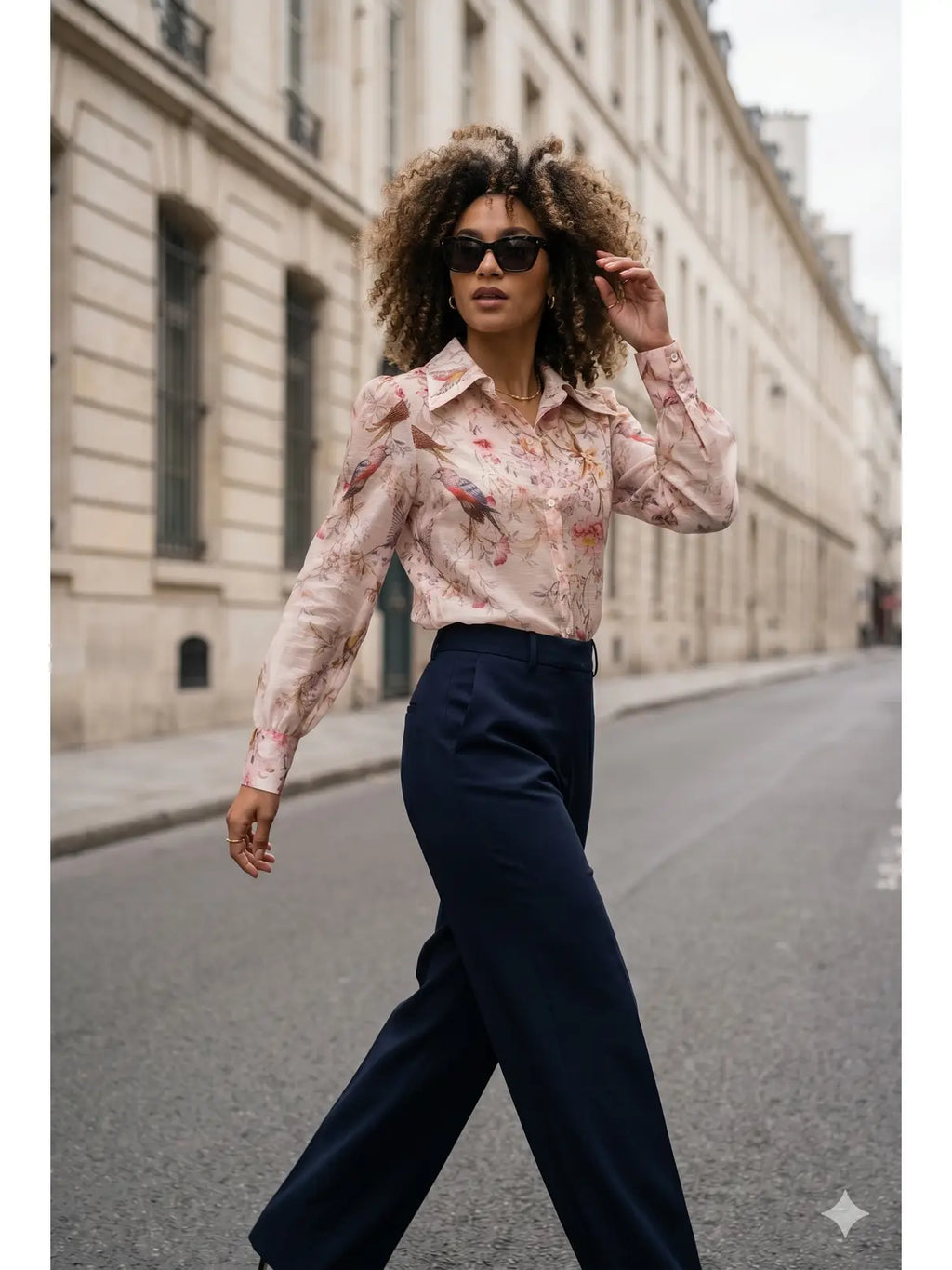 Nude Wisteria Blouse