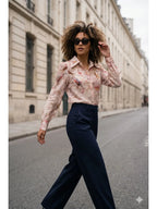 Nude Wisteria Blouse