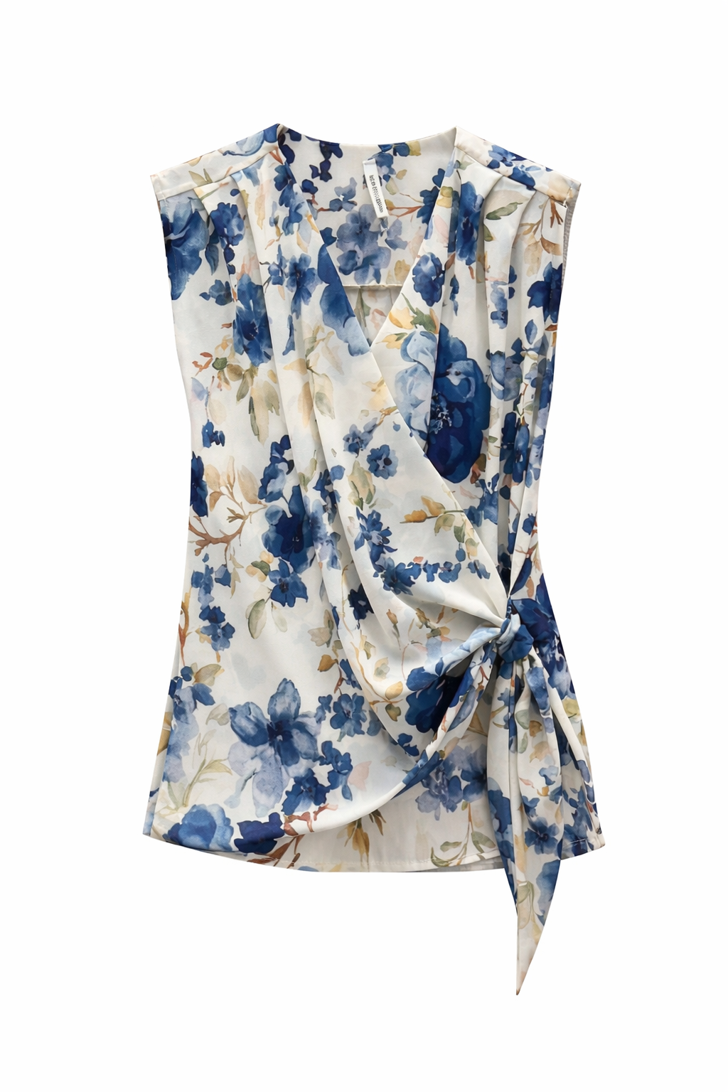 Blue Floral Lara Top