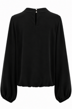 Black Elara Blouse
