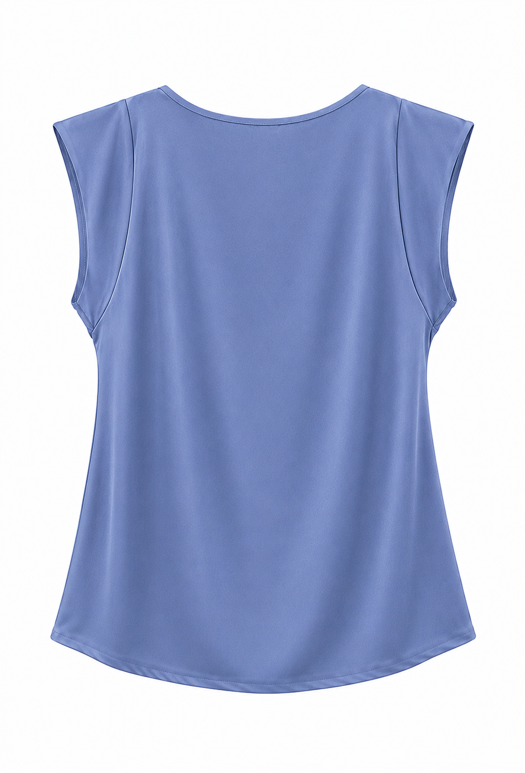 Blue Ella Cowl Neck Top