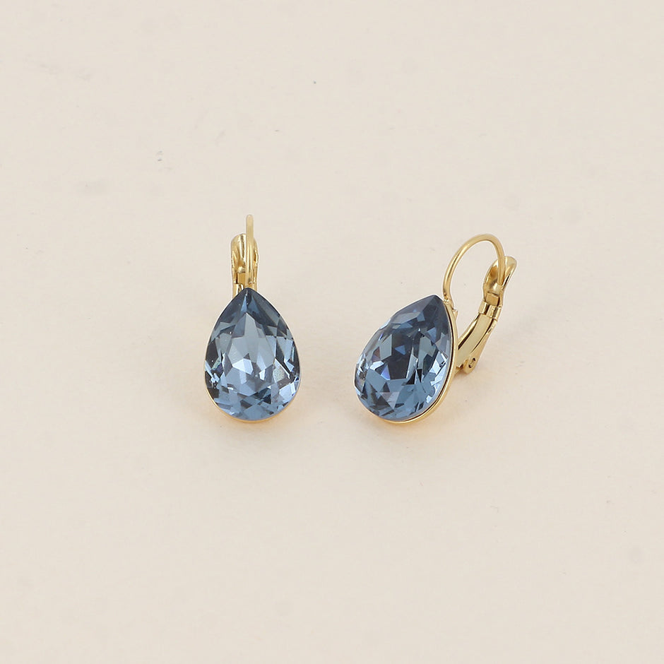 Denim Blue Bertille Swarovski Earring