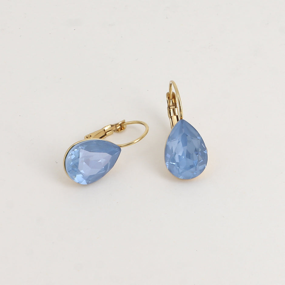 Powder Blue Bertille Swarovski Earring