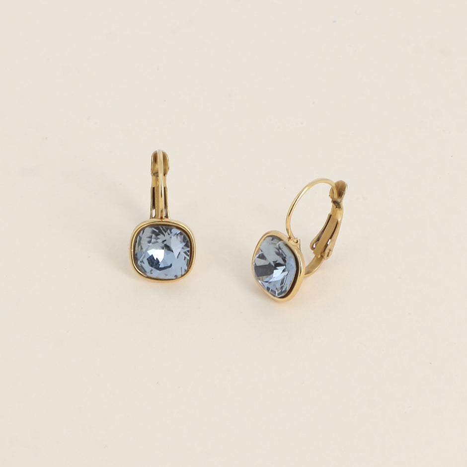 Denim Blue Bea Sleeper Earring