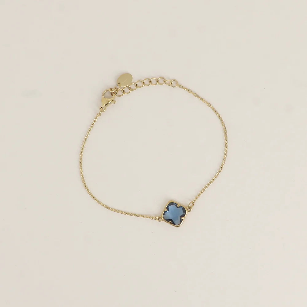 Blue Amber Bracelet