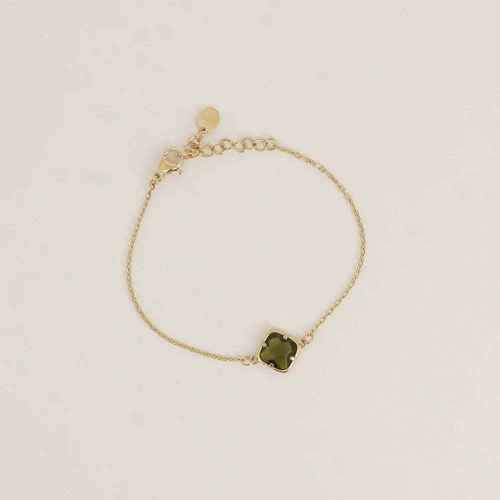 Khaki Amber Bracelet