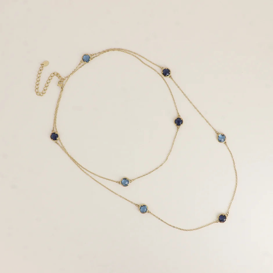 Blue Mirage Necklace