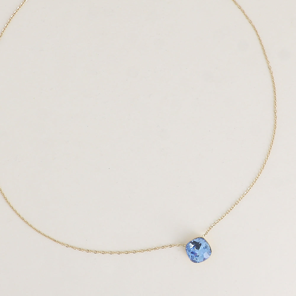 Blue Bea Swarovski Necklace