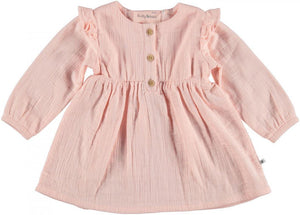 Pink Frill Detail Dress