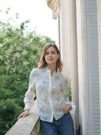 Camila Bleu Blouse
