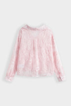 Pink Orla Textured Blouse