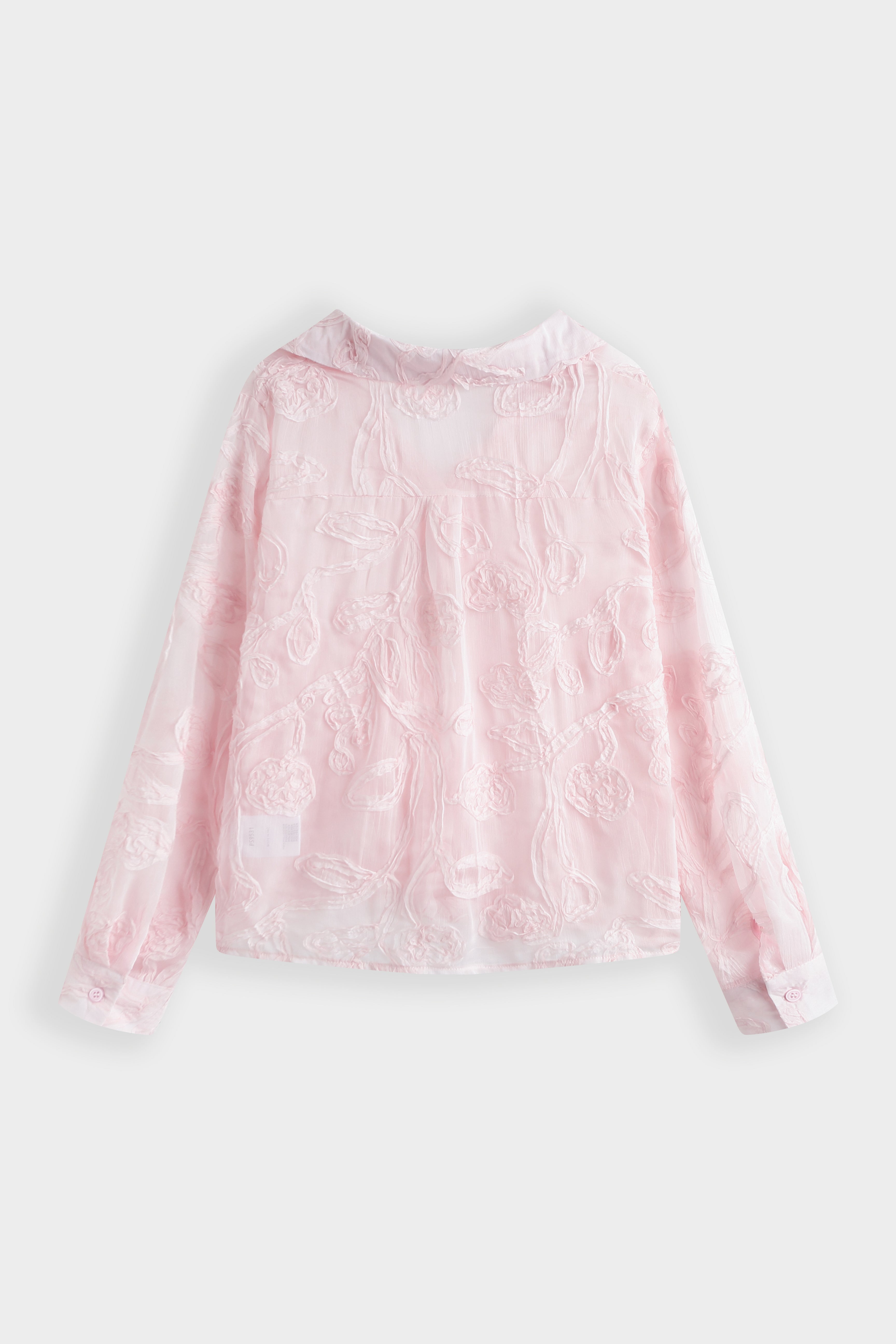 Pink Orla Textured Blouse