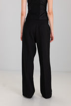 Black Wide Leg Trousers