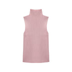Pink Knit Turtle Neck