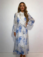 Azure Midi Dress