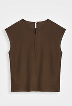 Brown Beaded Co-ord Set