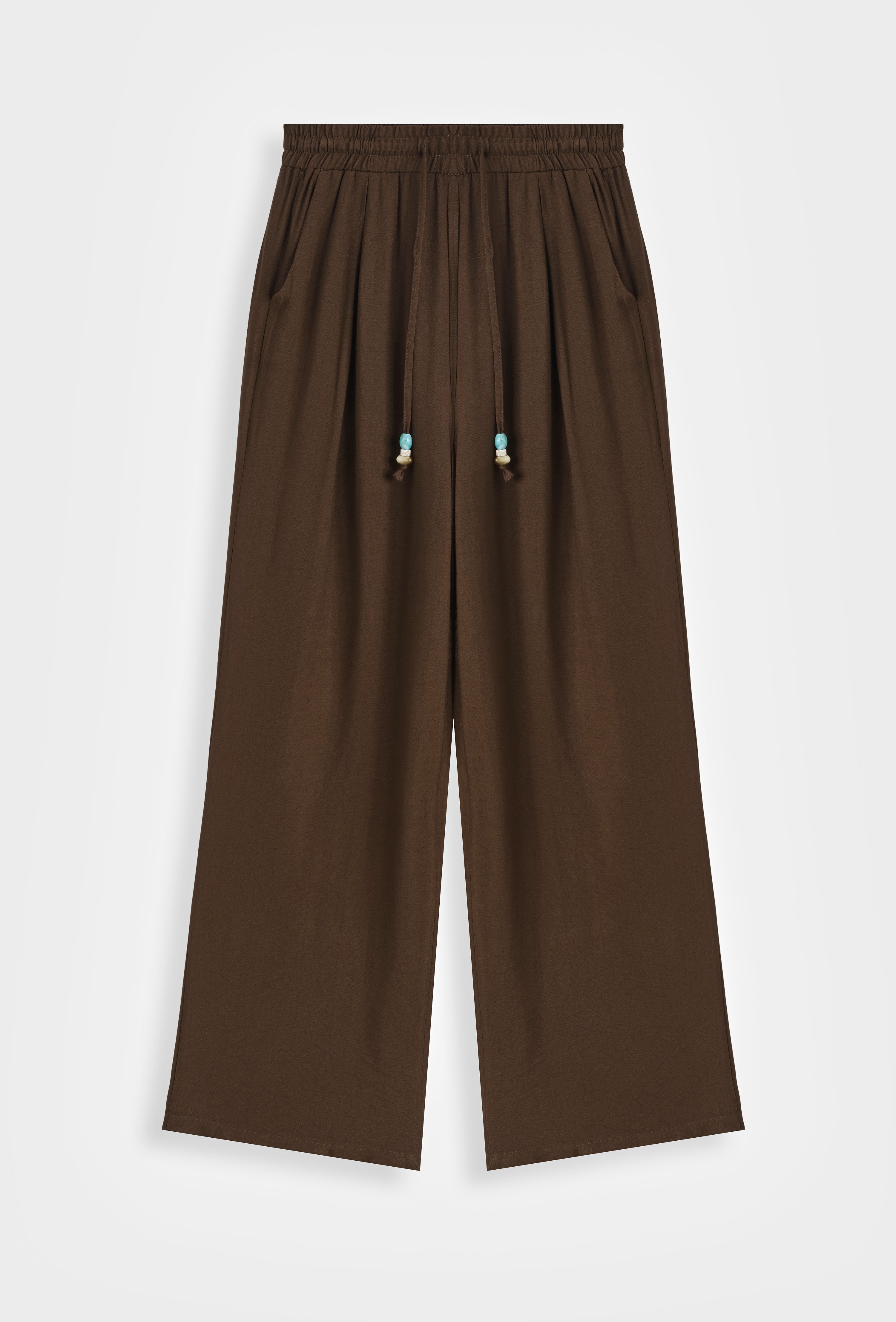Brown Beaded Co-ord Set