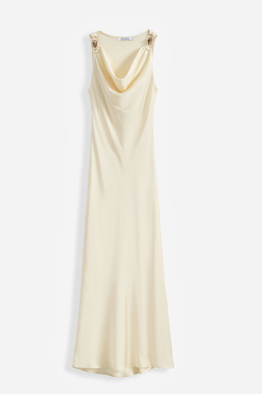 Butter Yellow Selena Satin Dress