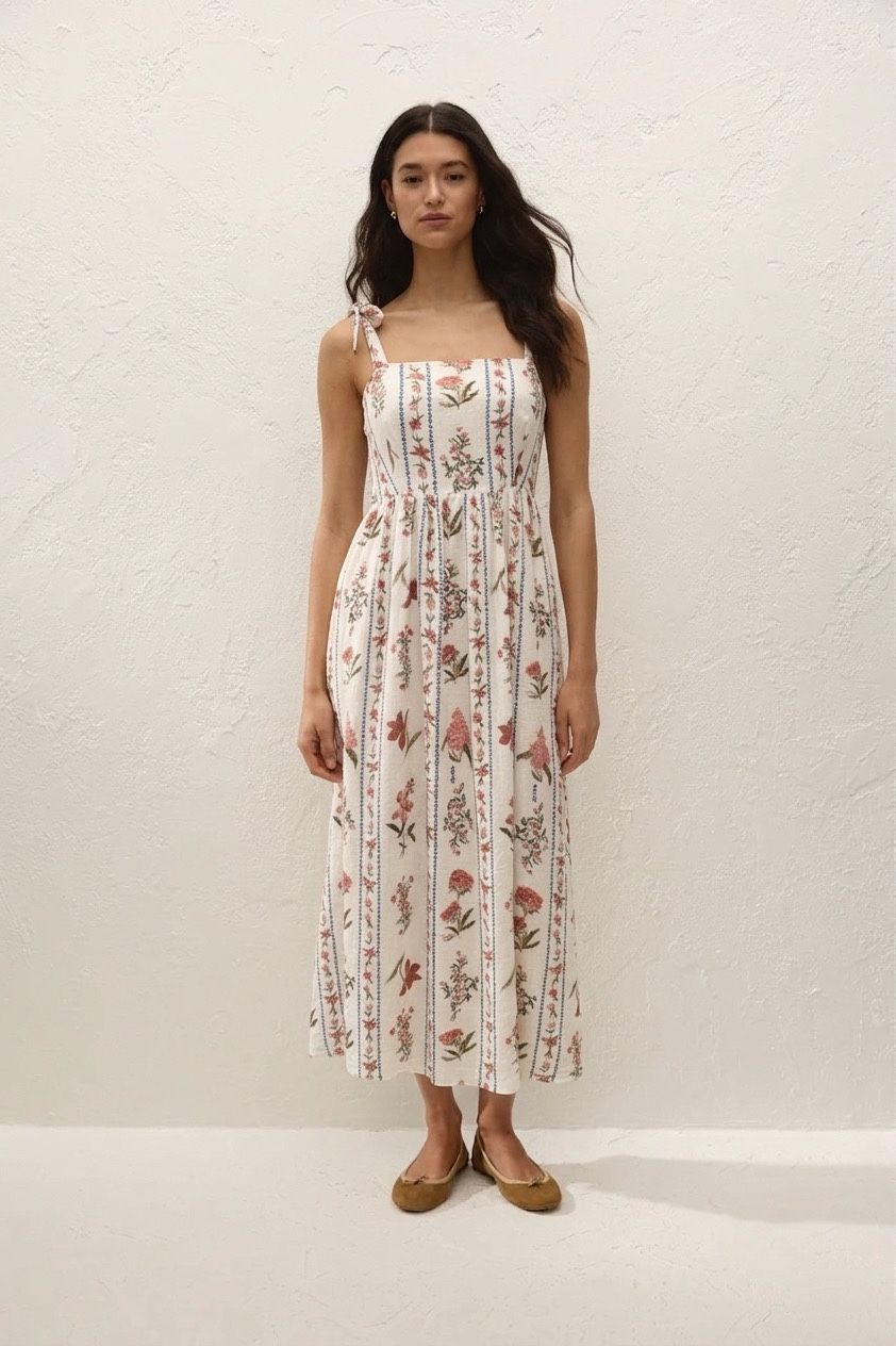 Lyana Midi Floral Dress