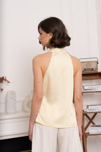 Lemon Valentina Buckle Top
