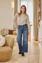 Navy Vaya Blouse