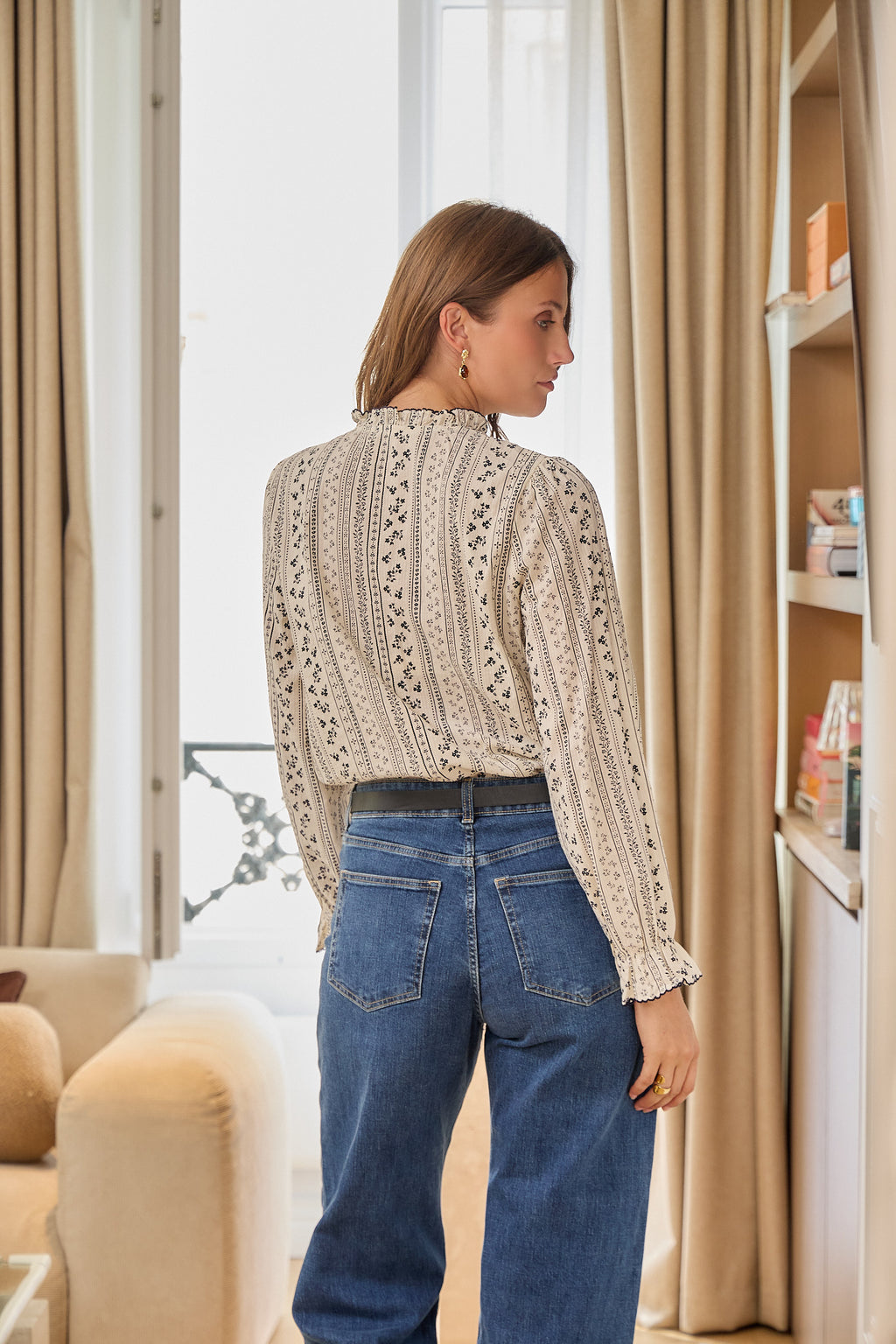 Navy Vaya Blouse