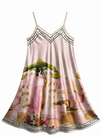 Pink Riviera Midi Dress