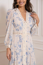 Eloise Floral Button Dress