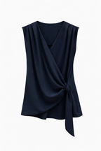 Navy Lara Top