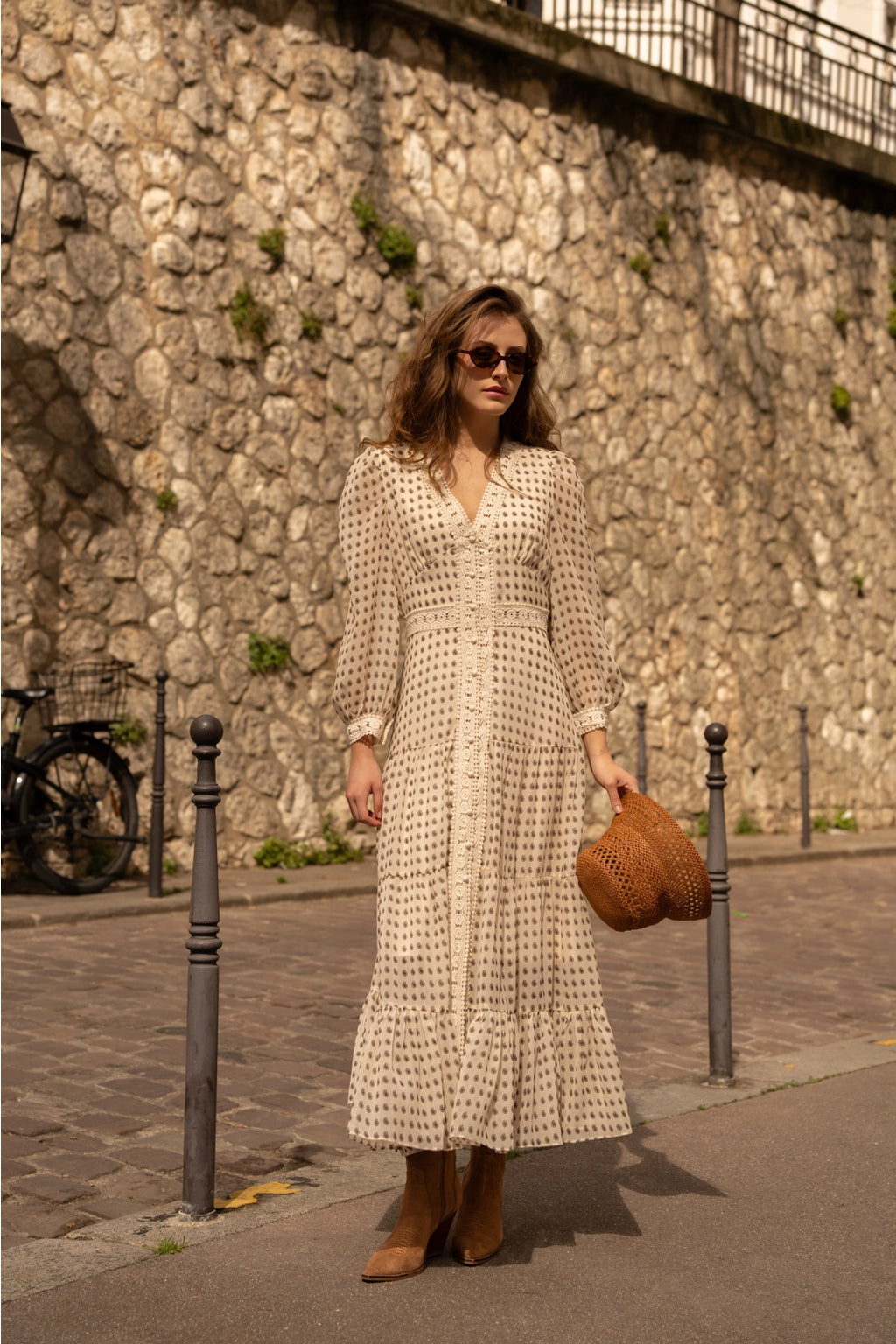 Avril Bohemian Midi Dress