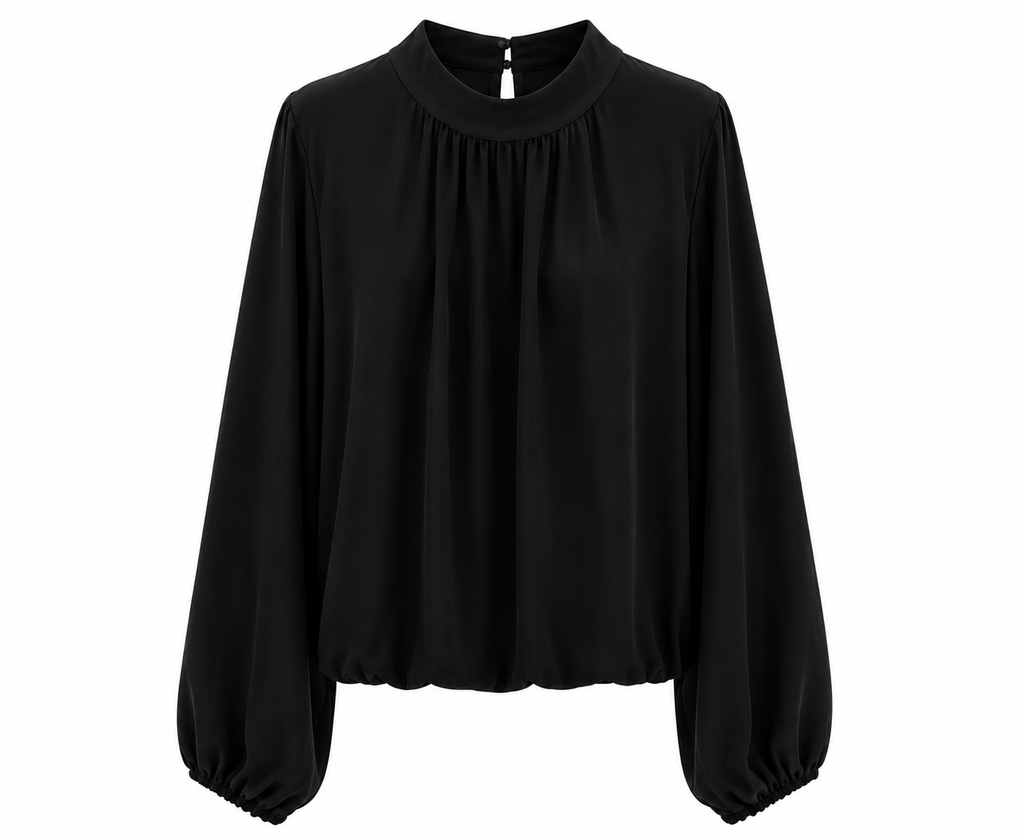 Black Elara Blouse