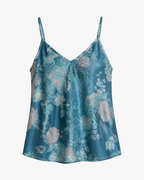 Teal Botanical Cami