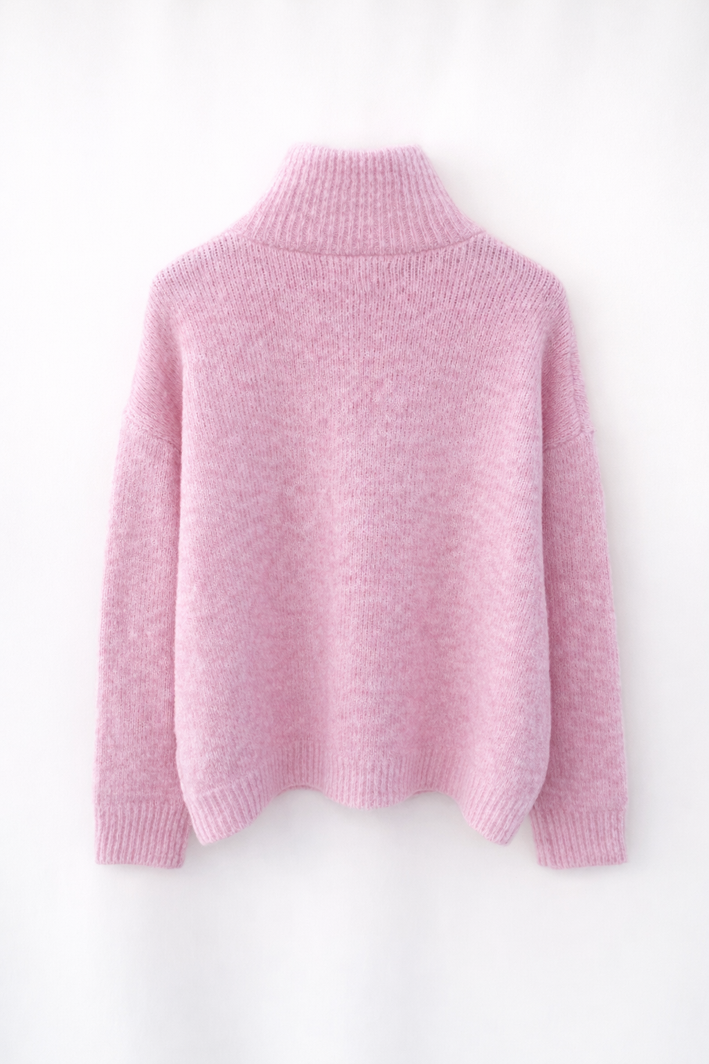Pink pearl quarter zip