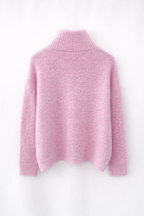Pink pearl quarter zip