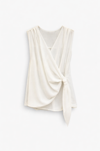 White Lara Top