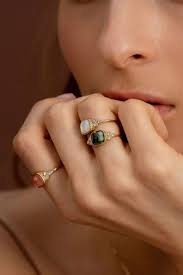 Amazonite Maria Ring