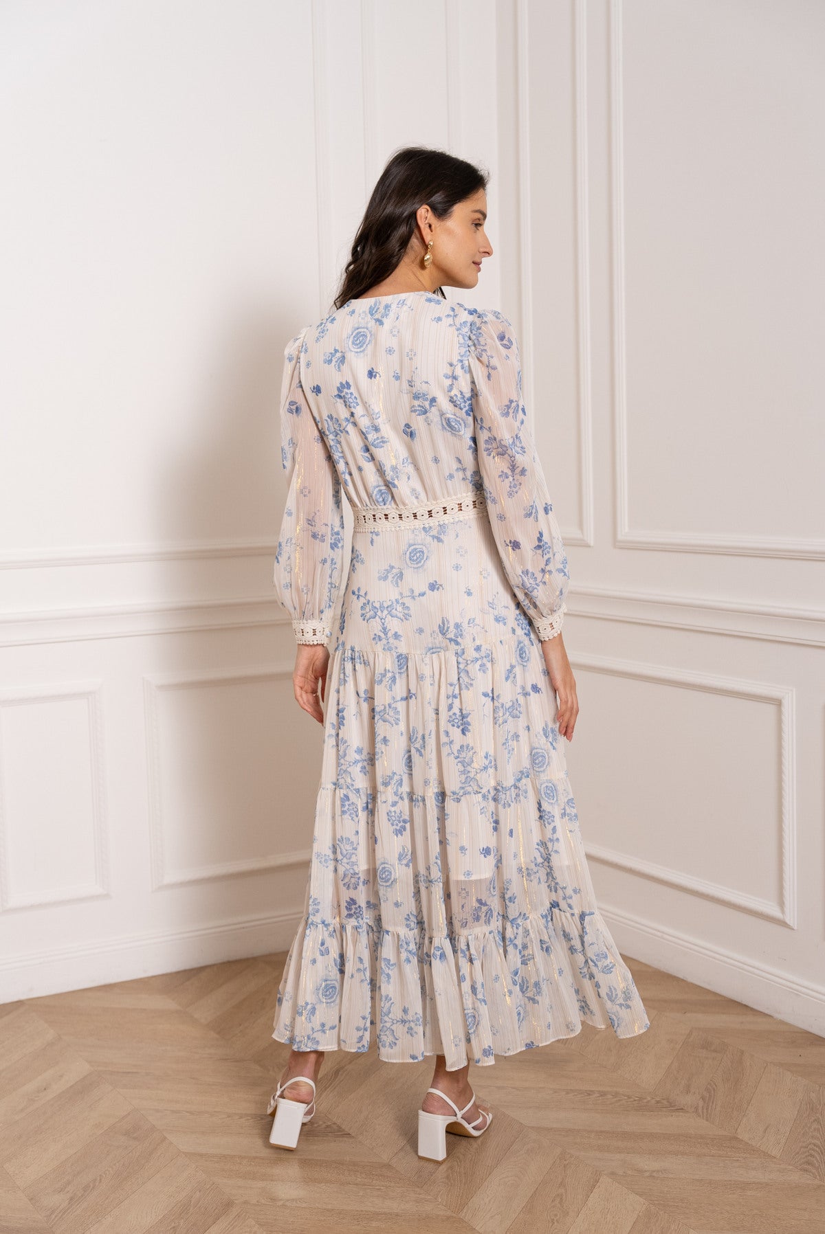 Eloise Floral Button Dress