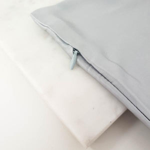 Luxury Mulberry Silk Pillowcase | Grey Silver