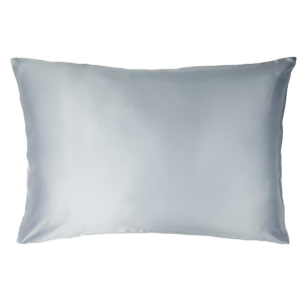 Luxury Mulberry Silk Pillowcase | Grey Silver